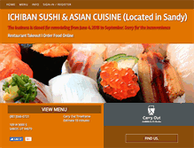 Tablet Screenshot of ichibansushitogo.com